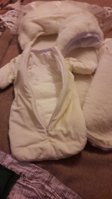 Зимний конверт на овчине