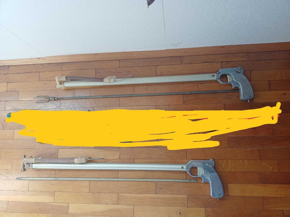 Харпун,ластичен,пневматичен,за риболов