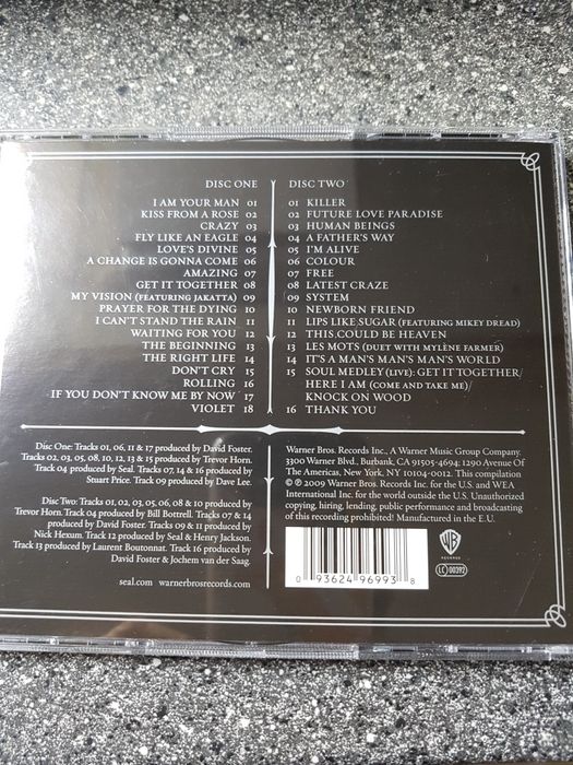 Set 2 Cd-uri:Seal Hits