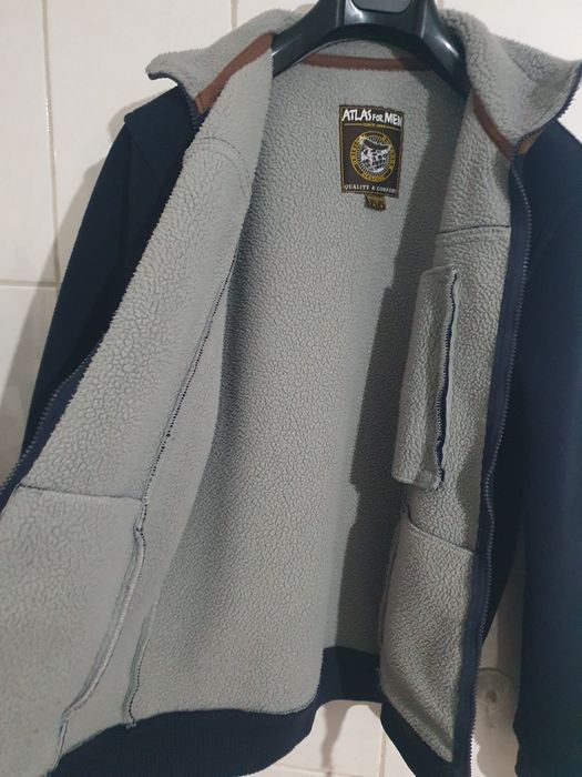 Jacheta uni sex ,imblanita alba