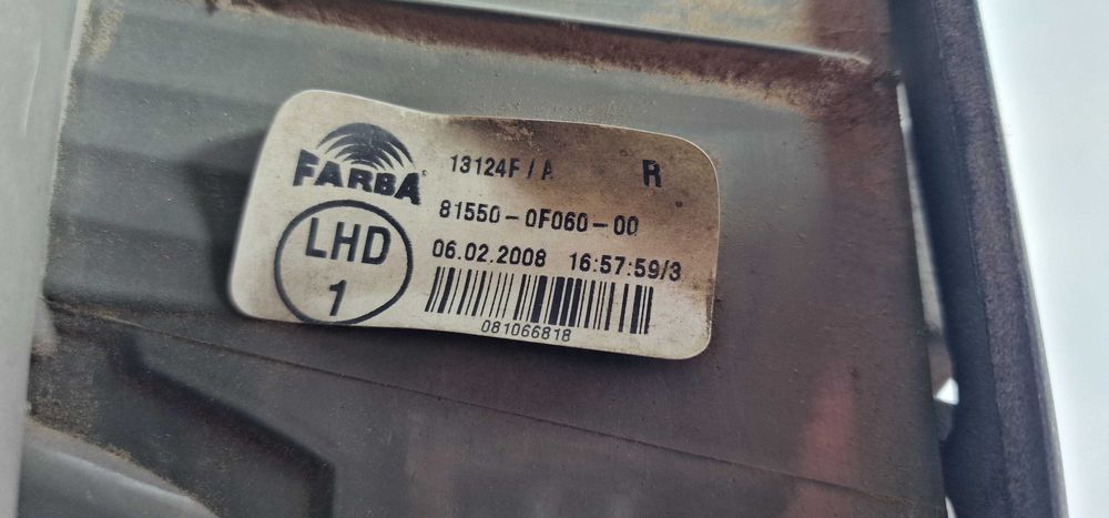 Десен Стоп Toyota Corolla Verso Тойота Корола Версо 2004-2008