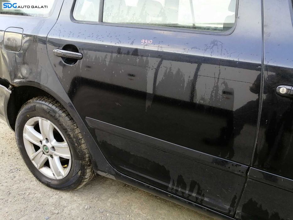 Usa Usi Portiera Portiere Dreapta Spate Dezechipata Skoda Octavia 2 Facelift Break Combi 2008 - 2013 Culoare 9910