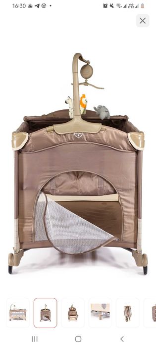 Детский манеж-кровать