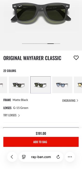 Ray-Ban Original WAYFARER Classic