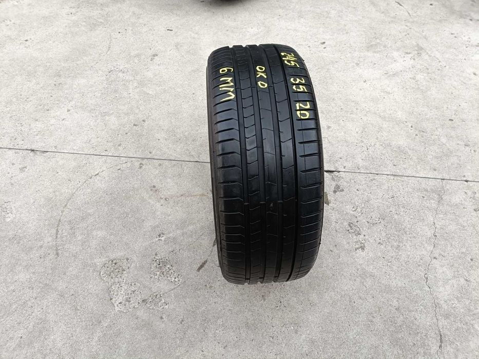 O anvelopa de vara 245 35 20 pirelli p zero pz4 profil 6 mm seal inside