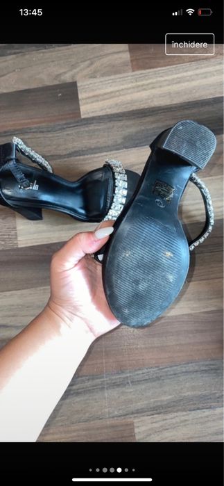 Sandale ca noi, purtate 2 ore