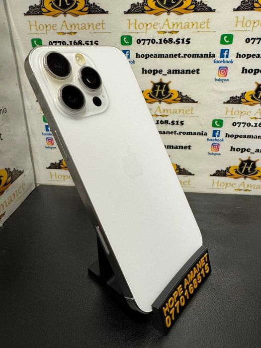 Hope Amanet P3 Iphone 16 Pro Max / 256 gb / 100% baterie