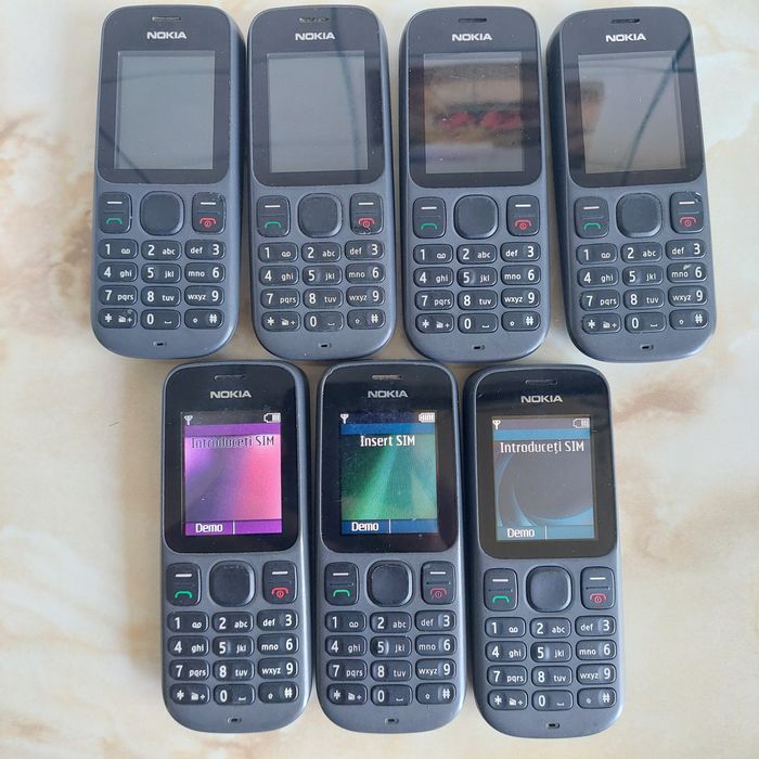 Vând 7x Nokia 100, fără probleme, cu baterie sau fără //poze reale