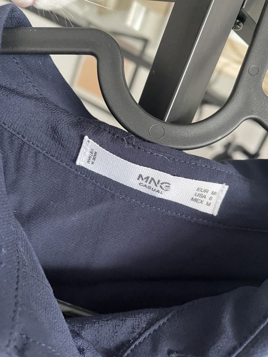 Camasa casual bleumarin Mango