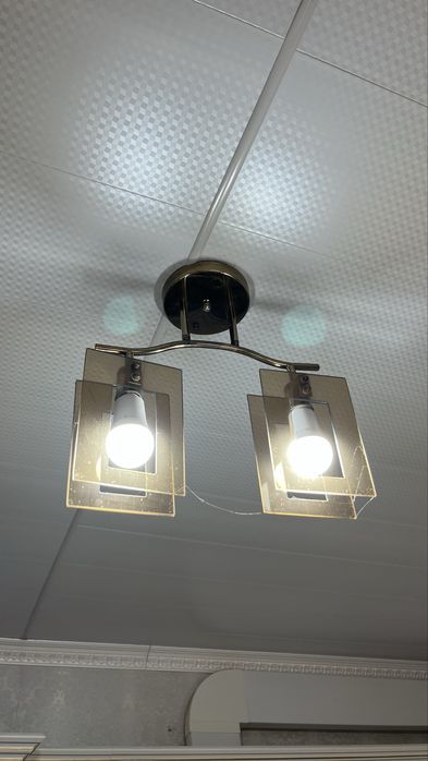 Срочно продом люстра бу