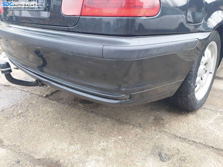 Bara Spoiler Spate BMW Seria 3 E46 1998 - 2006 Culoare 303/9 Cosmosschwarz Metall [0055]