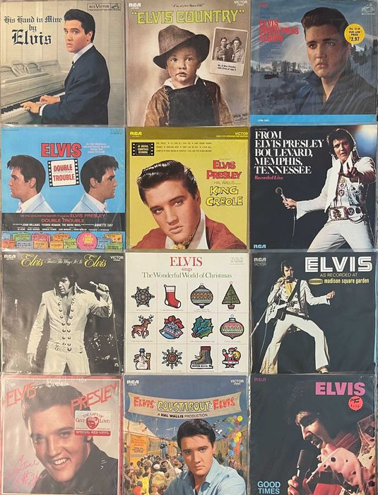 виниловые пластинки Elvis Presley