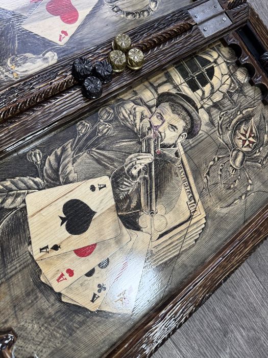 Нарды ручной работы