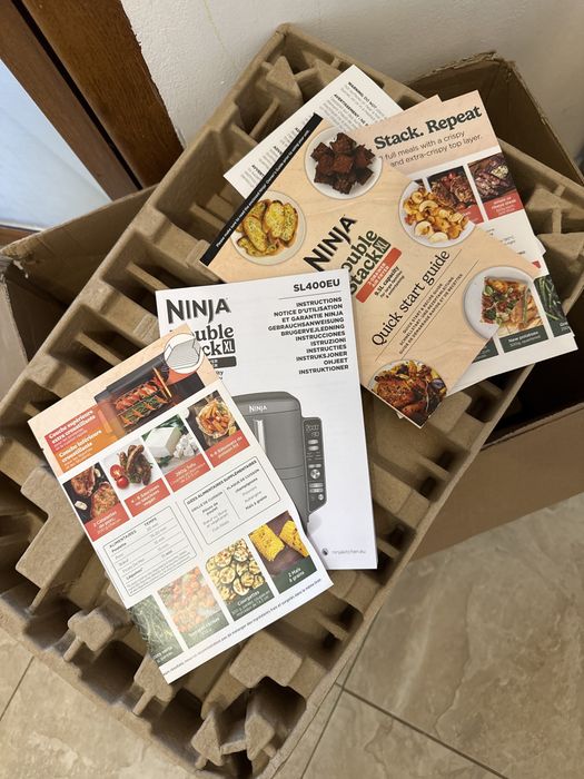 Friteuza / Airfryer Ninja Double Stack XL SL400, 9.5l