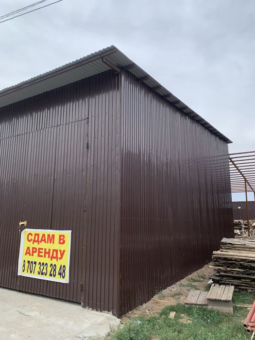 Ангар на строительном базаре