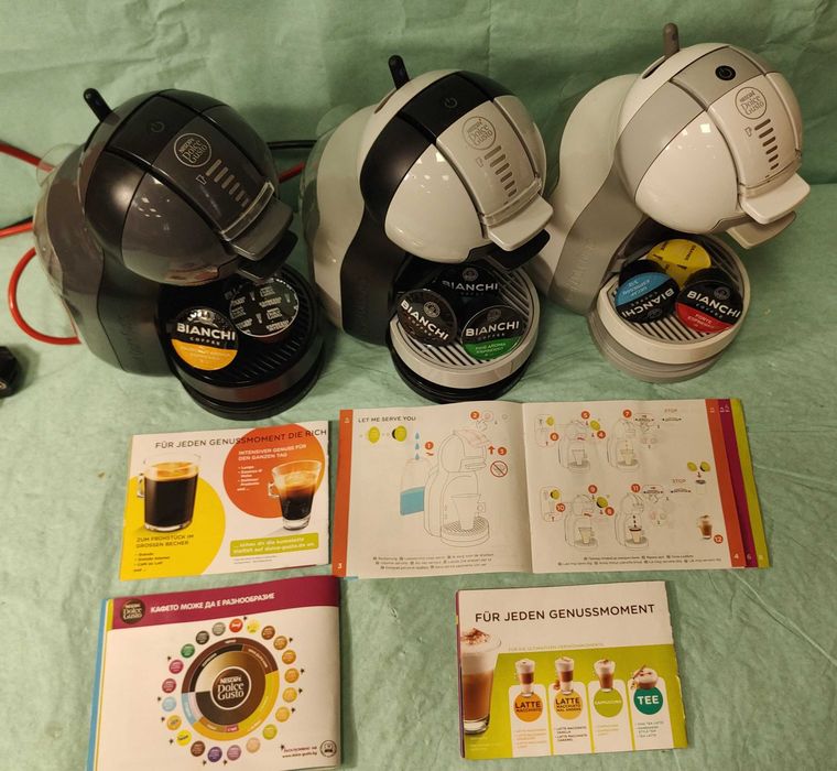 Кафемашина с гаранция 1 година Automat NESCAFÉ® за капсули Dolce Gusto Krups Mini Me.Gray Black