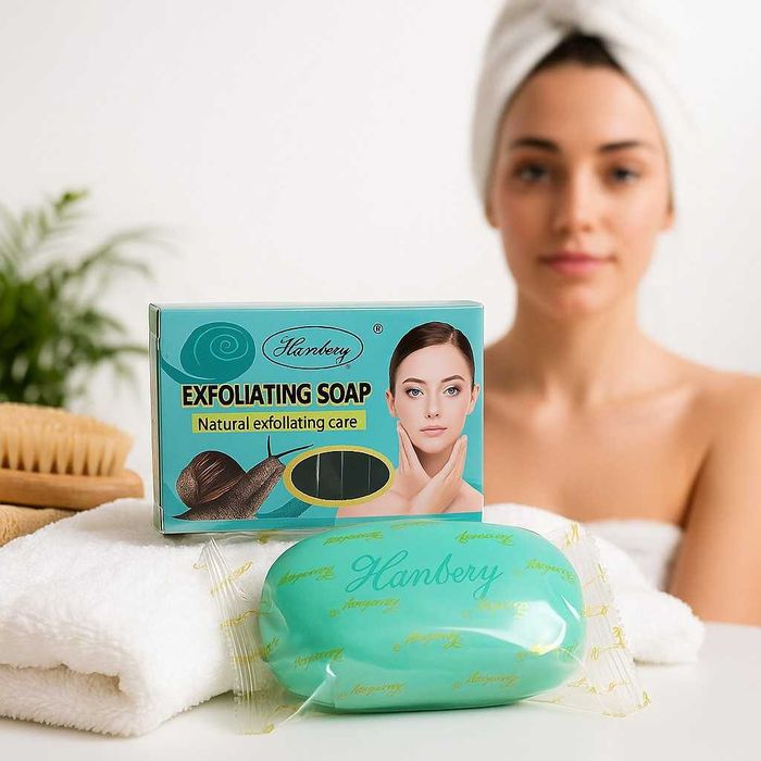 Натурален ексфолиращ сапун за лице и тяло