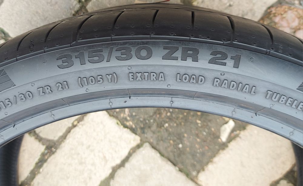 Set 2buc 315/30 ZR21 105Y XL Continental ContiSportContact 5P N1 NOM