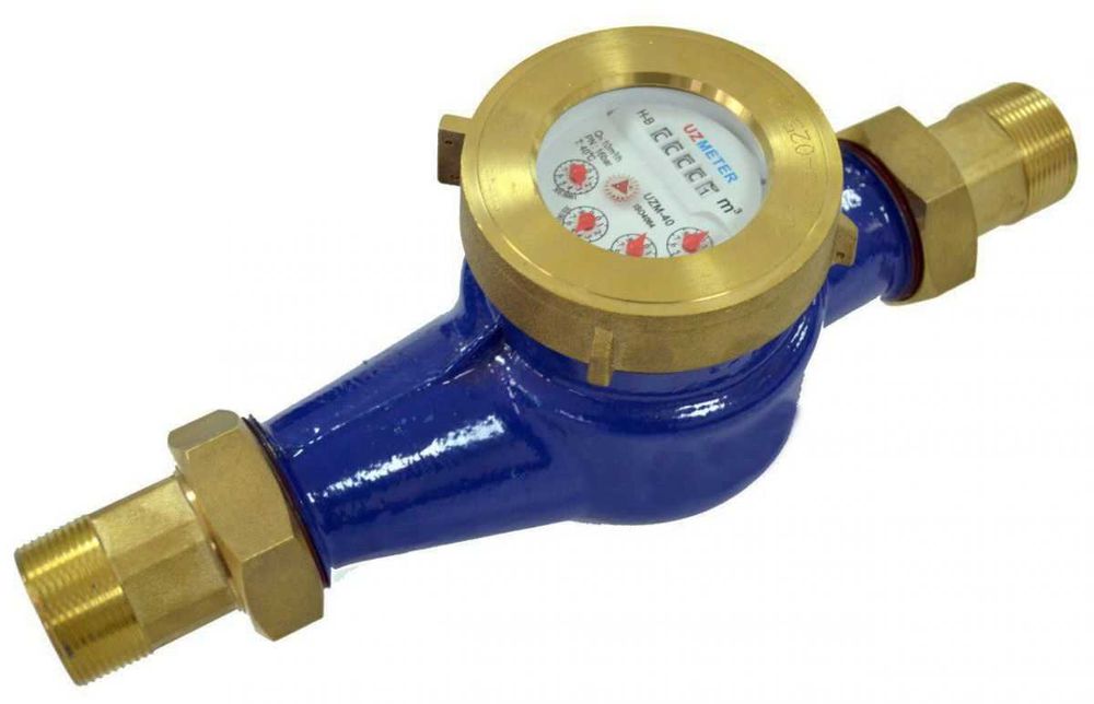 Счетчики воды Uzmeter - 40ХВС (водомер 40, электронный сув счетчик 40)