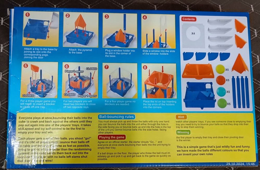 Настольная игра "Весёлые прыгуны"