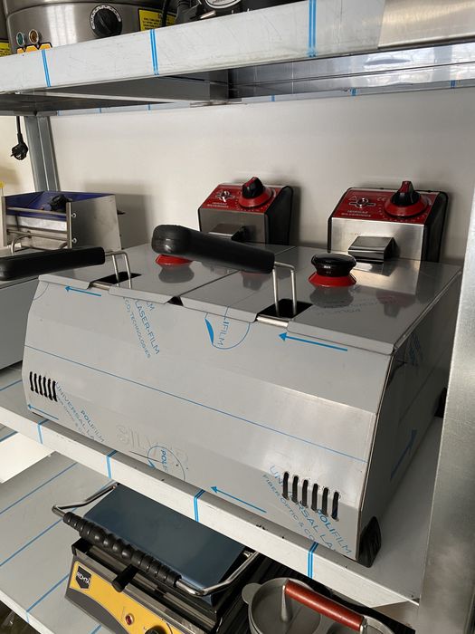 Фритюрница чикен бургер донер шаурма.