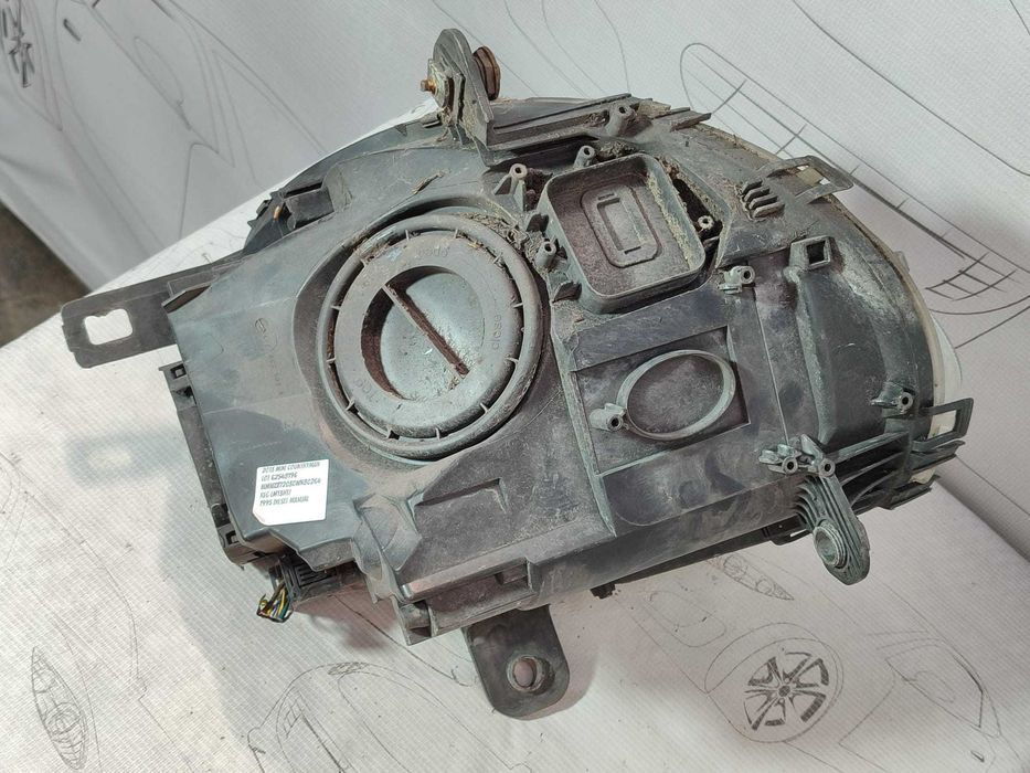 Far dreapta UK MINI Countryman R60 2013 SUV Halogen (2010-2016) Cod:63129801032 (4E2)