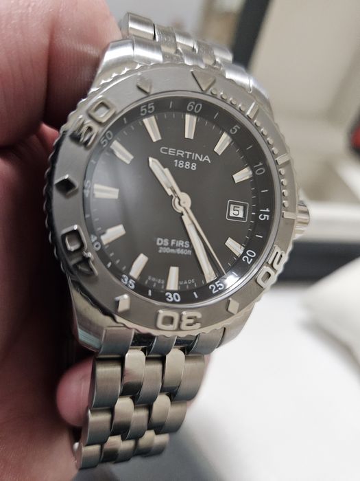 Certina ds first diver 200 metri saphir