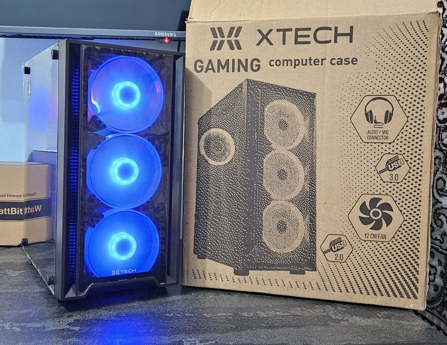 Мощный игровой компьютер, В новом корпусе по выгодной цене!