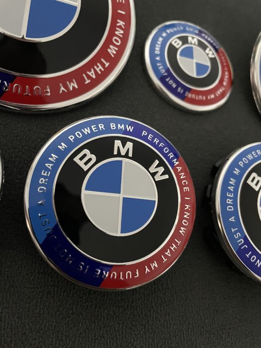 Set capace Bmw Anniversary 56 68mm Seria 3 5 6 7 E90 E60 F10 X5 X6 3