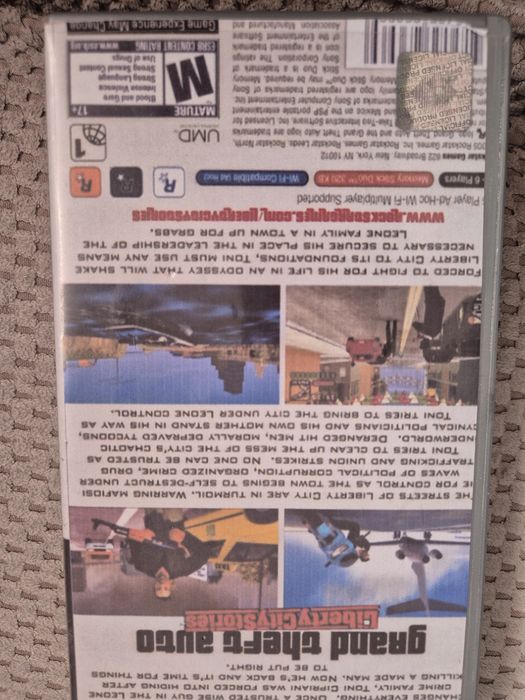 Joc PSP PlayStation portabil GTA Liberty City Stories