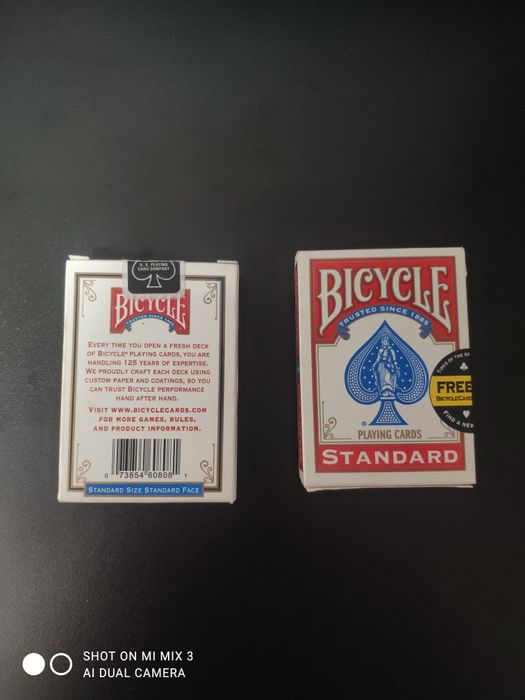 Carti de joc Bicycle – 8 pachete (sigilate și folosite)