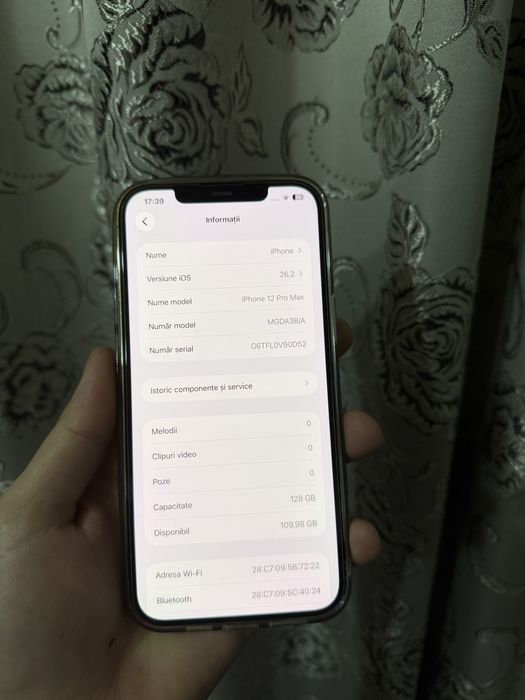 Vand IPhone 12 PRO MAX 128 GB Gold sau schimb