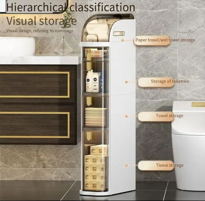 Шкаф за баня стилен и компактен