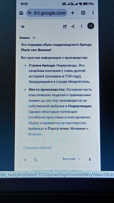 Бразилия. Обувь спортивная