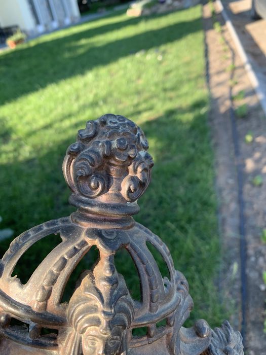 Ceas vechi vintage semineu stil baroc