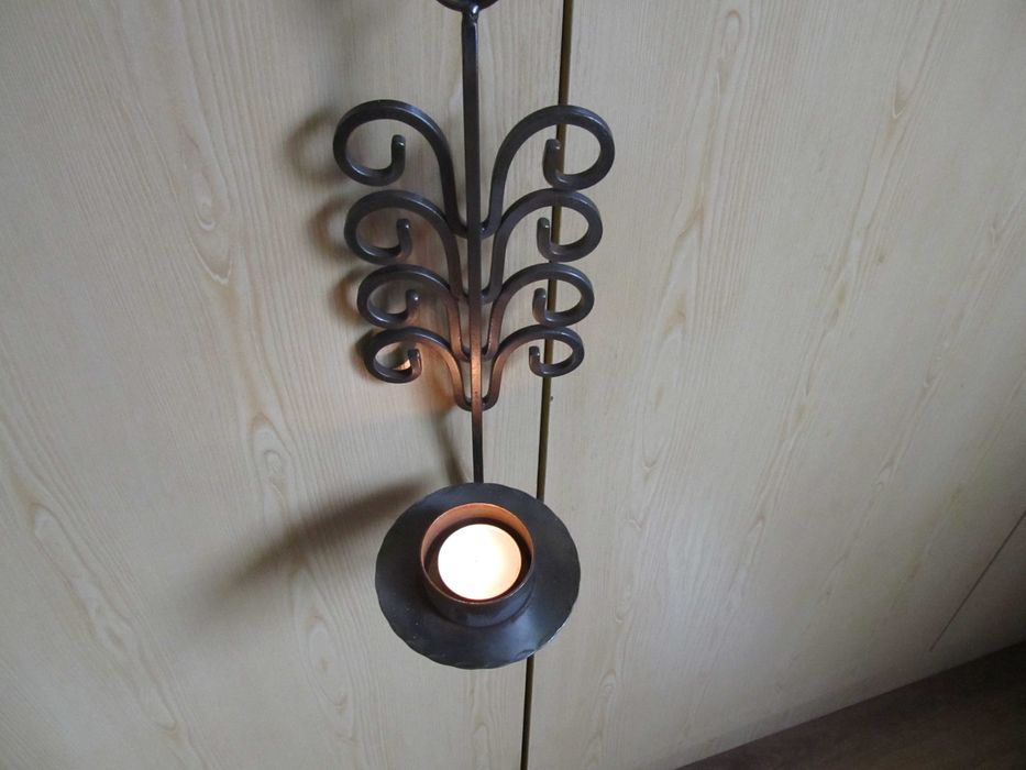 метален свещник - сувенир