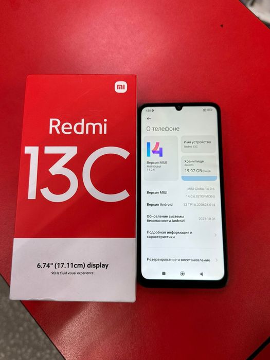 Redmi 13с 8/256gb