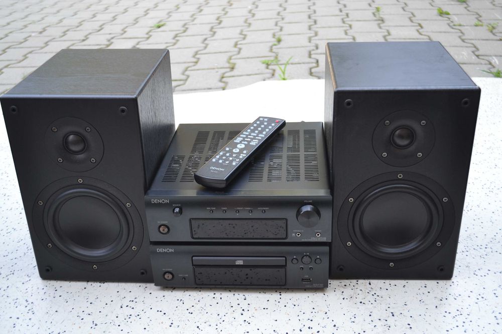Minisistem Denon F 107 cu Boxe Denon si Telecomanda originala