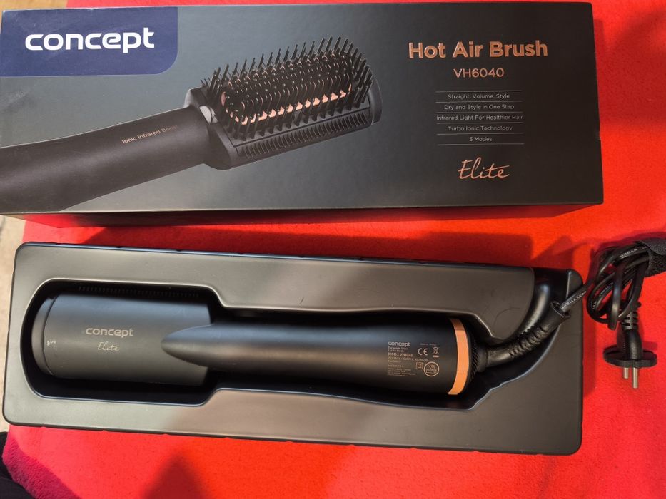 Perie Electrica Concept VH6040 cu Infrarosu si ionizator