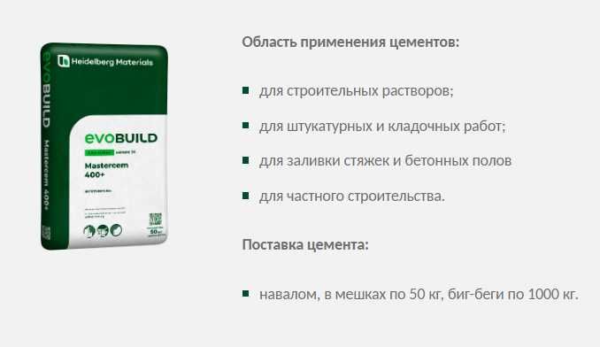 Цемент Каспий М400