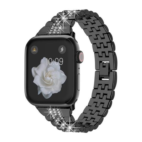 Curea metalică Apple Watch negru*