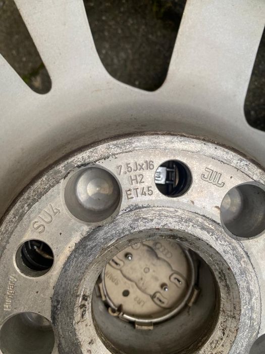Jante 16 Audi A4 A6 originale 225 55 16 iarnă 6mm