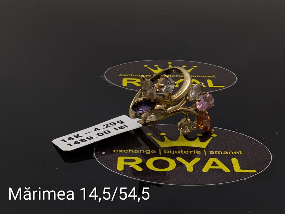 Bijuteria Royal: Inel aur 14k/4.29 gr