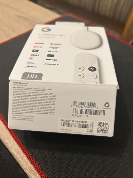 Google Chromecast 4 HD