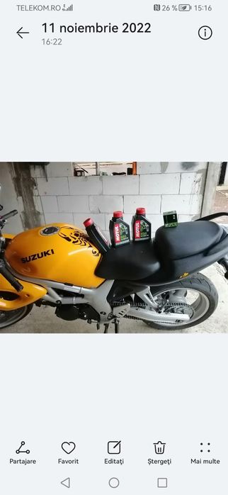Vând URGENT Suzuki sv 650