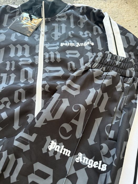 Compleu Palm Angels / Negru & Alb / Premium / Model Nou