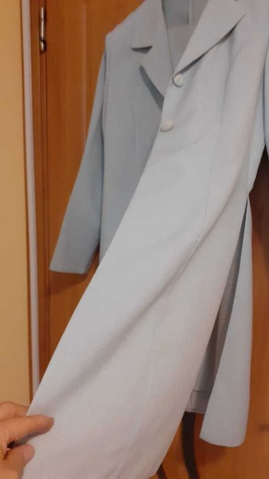 Compleu, rochie cu sacou lung, marime 38/M