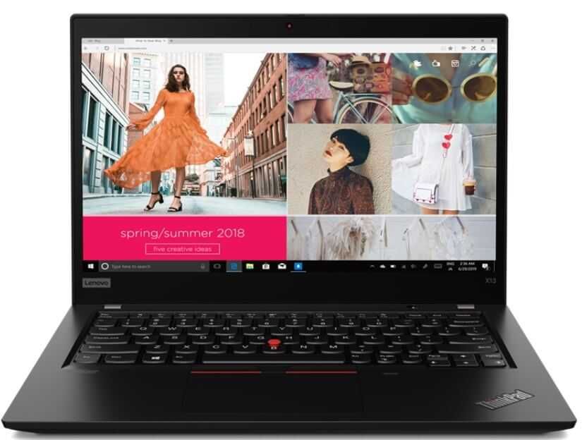 Лаптоп Lenovo ThinkPad X13 GEN 1 R5 4650U 16GB 256GB SSD NVME ТЪЧСКРИЙН с до 24 МЕСЕЦА ГАРАНЦИЯ и Windows 11 PRO