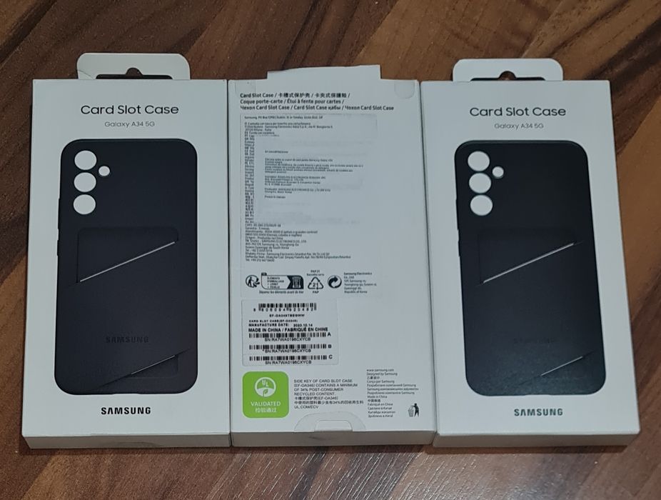 Husa silicon originala Samsung Card Slot Case Galaxy A34 5G A346