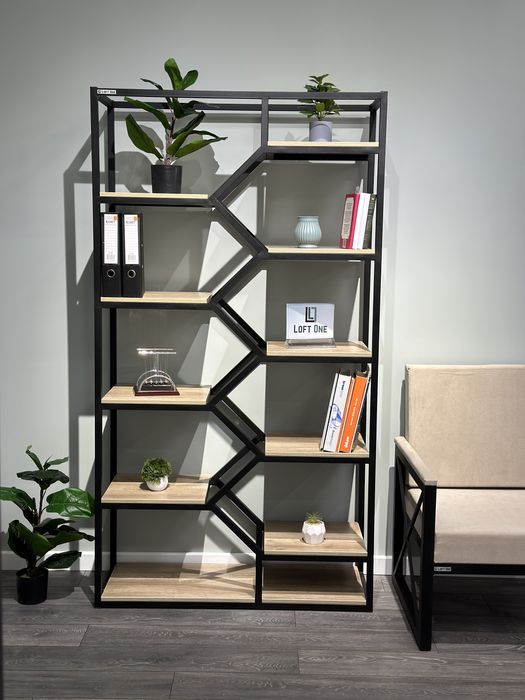 Стеллаж в стиле лофт, шкаф полки от производителя Stelaj birinchi qol